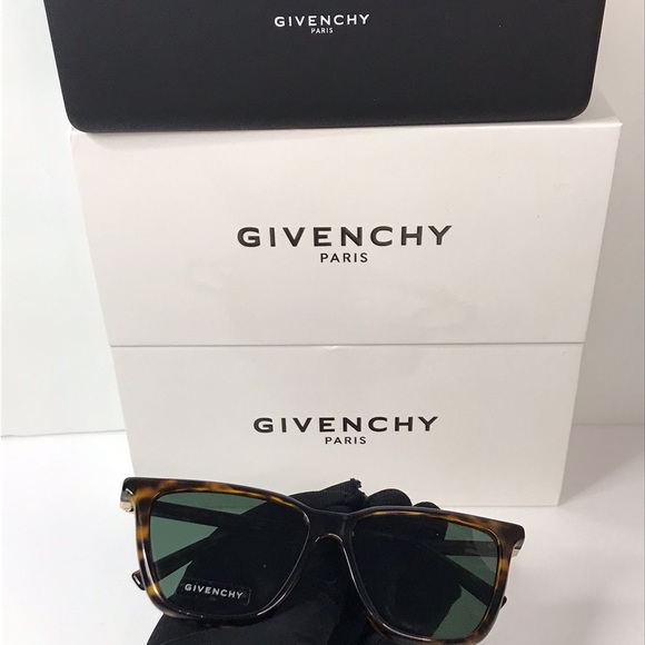 Authentic GIVENCHY GV7160/S 086QT DARK HAVANA GREEN CAT EYE SUNGLASSES. 55mm - Picture 13 of 15